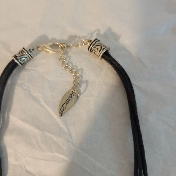 Coldwater Creek Boho Medallion Necklace - Picture 2 of 2